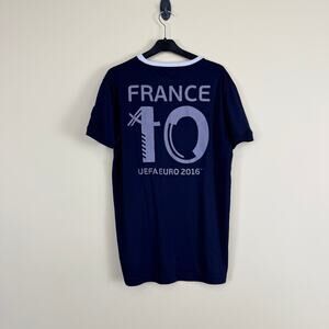 France Euro 2016 UEFA EURO Jersey #10 Large